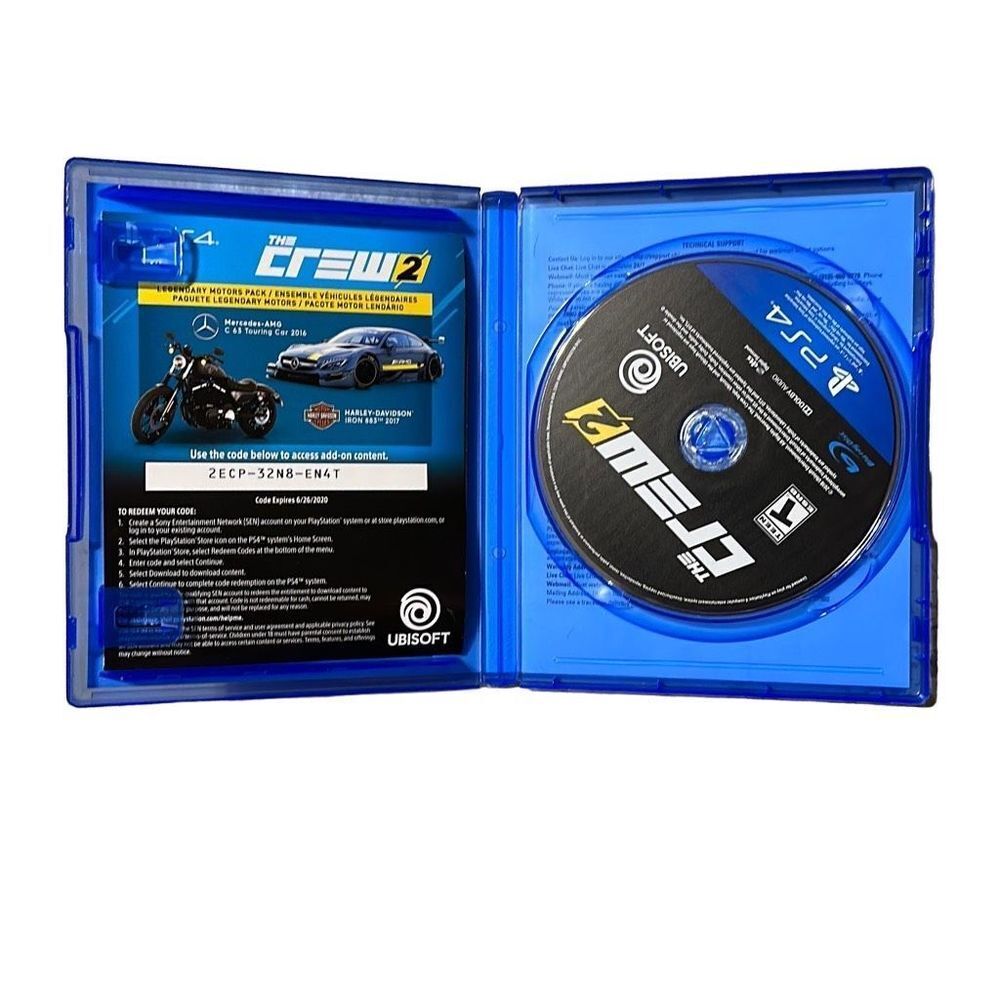 Ubisoft PS4 "The Crew 2" Video‎ Game - Picture 2 of 4